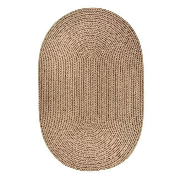 Rhody Rug S026R060X096 Solid 5x8 Rug Dark Taupe