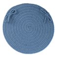 thumbnail image 1 of Rhody Rug WearEver Marina Blue Poly 15" Chair Pad, 1 of 2