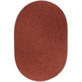 thumbnail image 1 of Rhody Rug WearEver Terra Cotta Poly 3X5 Oval, 1 of 2