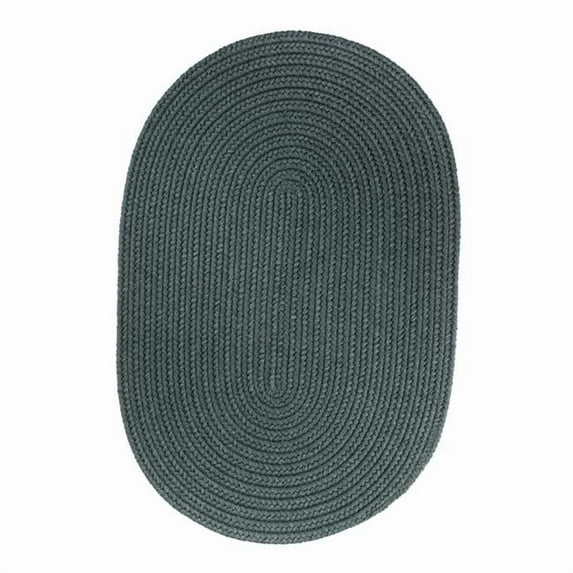 Rhody Rug S034A018X036 Solid Slice Rug Teal