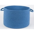 thumbnail image 1 of Rhody Rug S052B018X012 Solid Basket French Blue, 1 of 2