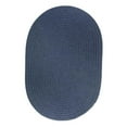 thumbnail image 1 of Rhody Rug S102R024X072 Solid 2x6 Wool Rug Sailor Blue Rug, 1 of 2
