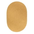 thumbnail image 1 of Rhody Rug S109A018X036 Solid Wool Slice Rug Vintage Gold, 1 of 1