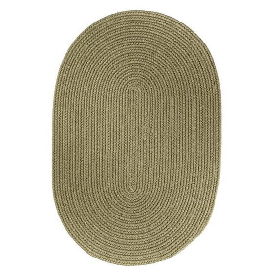 Rhody Rug S111R120X156 Solid 10x13 Wool Rug Moss Green
