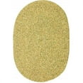 thumbnail image 1 of Rhody Rug SA58R024X048 Sandi 2 x 4 ft. Tweed Indoor-Outdoor Oval Braided Rug, Oatmeal, 1 of 5