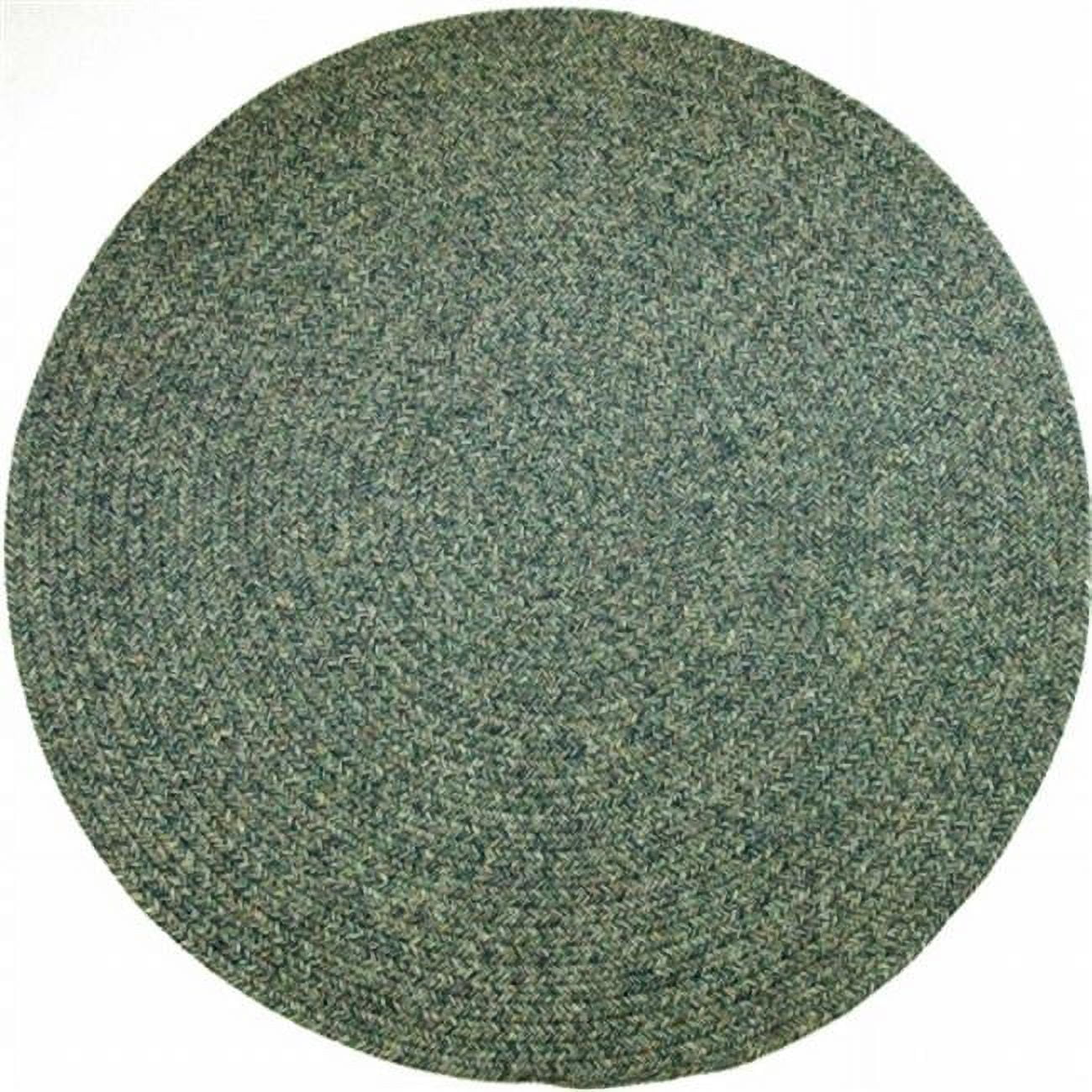 Rhody Rug SA98R048X048 Sandi 4 ft. Tweed IndoorOutdoor Round Braided