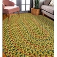 thumbnail image 1 of Rhody Rug Sophia SO55 Sand Natural 2 x 3 Oval - Braided Area Rug, Home Decor, Floor Mat or Bedroom Rug - Easy Care, Ideal for High Traffic Areas in Hallway and Living Room - Made in USA, 1 of 5