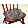 thumbnail image 1 of Rhody Rug SO85A015X015-4 Sophia Multi Braided Chair Pads, Graphite Gray - Set Of 4, 1 of 5