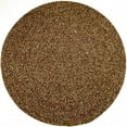 thumbnail image 1 of Rhody Rug Sandi Brown Tweed 4' Round, 1 of 2