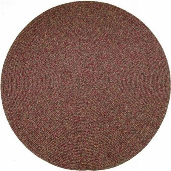 Rhody Rug Sandi Sangria Tweed 4' Round