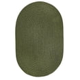 thumbnail image 1 of Rhody Rug  Solid 10' Round Rug Dark Sage, 1 of 2