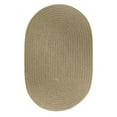 thumbnail image 1 of Rhody Rug  Solid 10' Round Rug Moss Green, 1 of 2