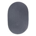 thumbnail image 1 of Rhody Rug  Solid 10' Round Rug Ocean Blue, 1 of 2