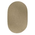 thumbnail image 1 of Rhody Rug WearEver Moss Green Poly 10X13 Oval, 1 of 2