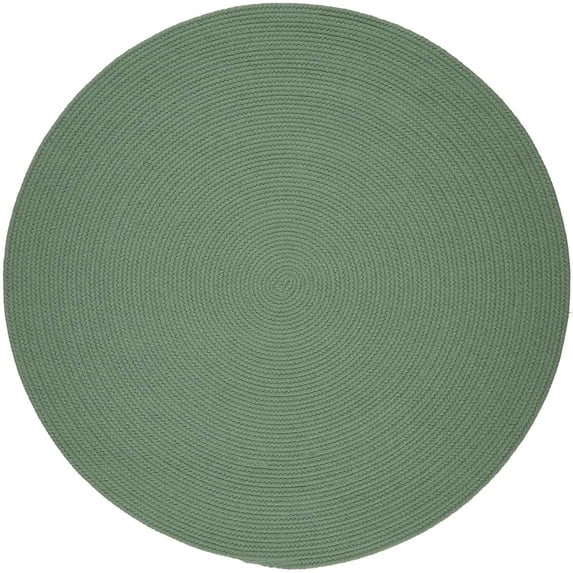 Rhody Rug Solid 4' Round Celadon