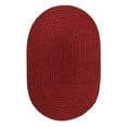thumbnail image 1 of Solid Barn Red Wool 4' Round, 1 of 2