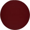 thumbnail image 1 of Rhody Rug Solid Barn Red Wool 4' Round, 1 of 2