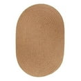 thumbnail image 1 of Rhody Rug  Solid 4' Round Wool Rug Taupe, 1 of 2