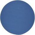 thumbnail image 1 of Rhody Rug  Solid 6' Round Rug French Blue, 1 of 2