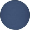 thumbnail image 1 of Rhody Rug  Solid 6' Round Rug Marina Blue, 1 of 2