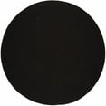 thumbnail image 1 of Rhody Rug  Solid 8' Round Rug Black, 1 of 2