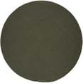 thumbnail image 1 of Rhody Rug  Solid 8'' Round Rug Dark Sage, 1 of 2