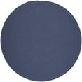 thumbnail image 1 of Rhody Rug Solid Sailor Blue Wool 4' Round, 1 of 2