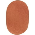 thumbnail image 1 of Solid Terra Cotta Wool 7X9 Oval, 1 of 2