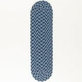 thumbnail image 1 of Rhody Rug TR12A008X028 8 x 28 ft. Twin River Stair Tread, Blue & Multi Color, 1 of 10