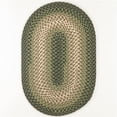 thumbnail image 1 of Rhody Rug TR22R060X096 5 x 8 ft. Twin River Oval Rug, Green & Multi Color, 1 of 10