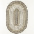 thumbnail image 1 of Rhody Rug TR62R096X132 8 x 11 ft. Twin River Oval Rug, Frosty & Multi Color, 1 of 10