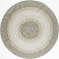 thumbnail image 1 of Rhody Rug TR62R120X120 10 ft. Twin River Round Rug, Frosty & Multi Color, 1 of 10