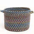 thumbnail image 1 of Rhody Rug WO11B010X008 10 x 8 in. Woodstock Basket, Indigo & Multi Color, 1 of 10