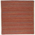 thumbnail image 1 of Rhody Rug WO41R096X096B 8 ft. Woodstock Square Rug, Maroon & Multi Color, 1 of 9
