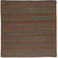 thumbnail image 1 of Rhody Rug WO81R048X048B 4 ft. Woodstock Square Rug Rug, Onyx & Multi Color, 1 of 10