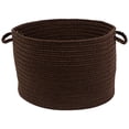 thumbnail image 1 of Solid Brown Poly 18" x 12" Basket, 1 of 1