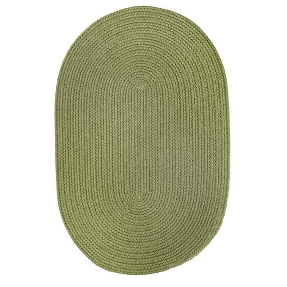 Rhody Rug S017R072X072 Solid 6' Round Rug Olive