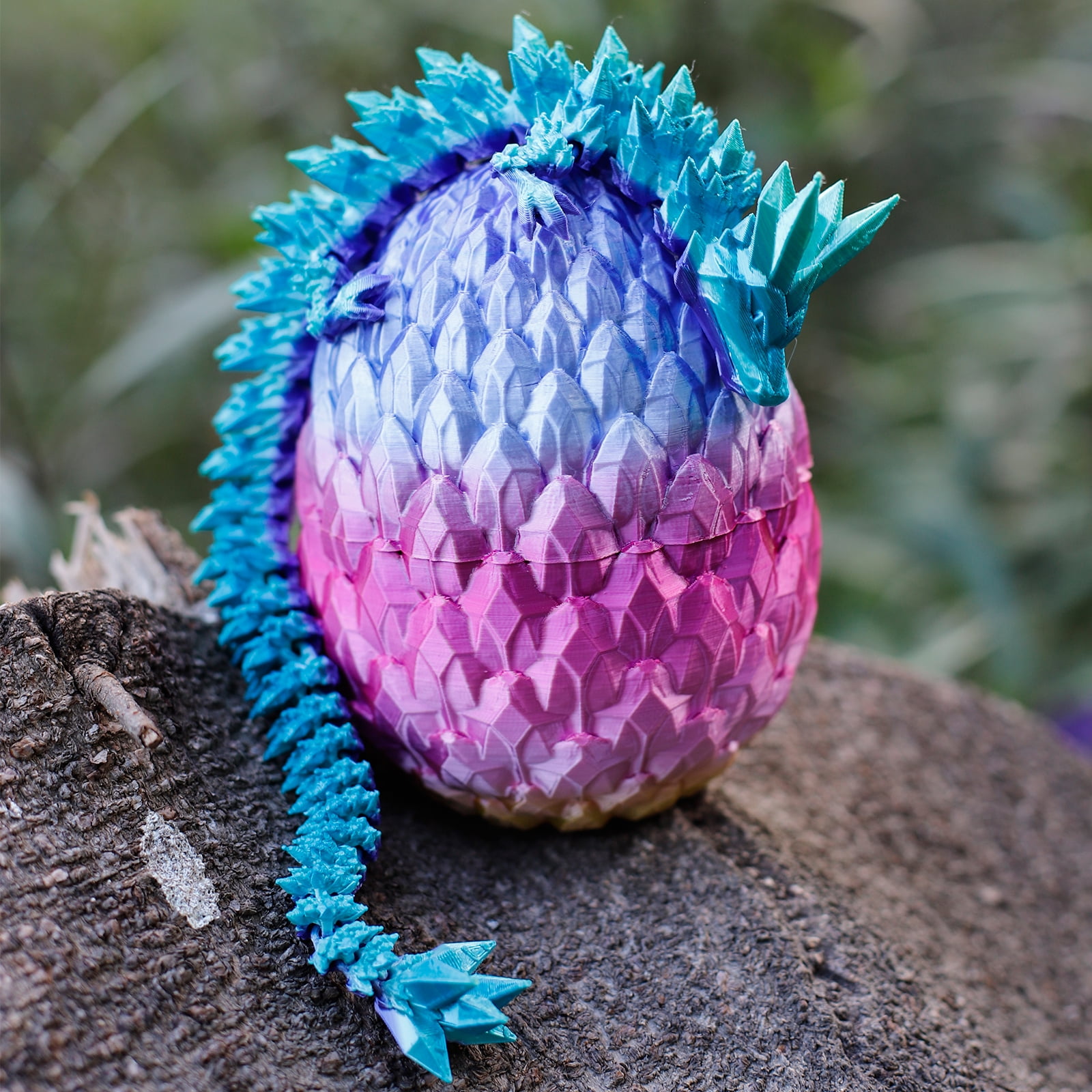 Rhohey Baby Dragons, Dragon Egg, Articulated Baby Crystal Dragon