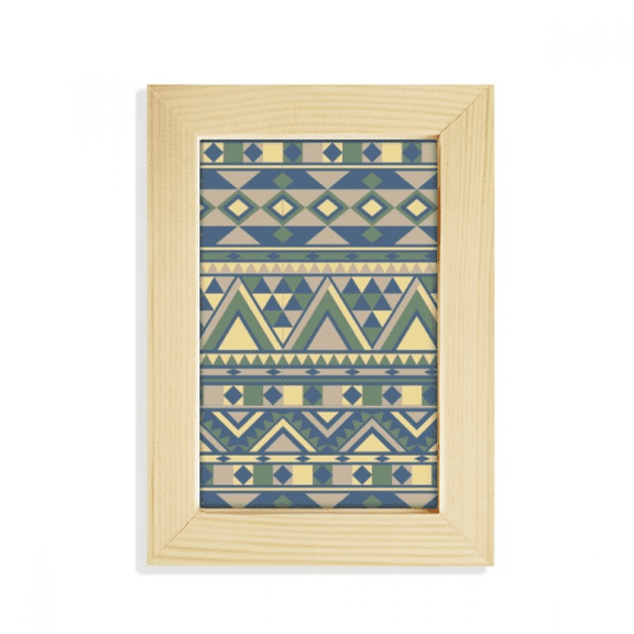 Rhombus Triangle Irregular Nordic Desktop Display Photo Frame Picture Art Painting 5x7 inch