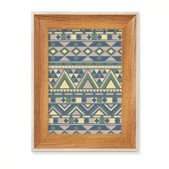 Rhombus Triangle Irregular Nordic Desktop Wooden Photo Frame Display Picture Art Painting Multiple Sets