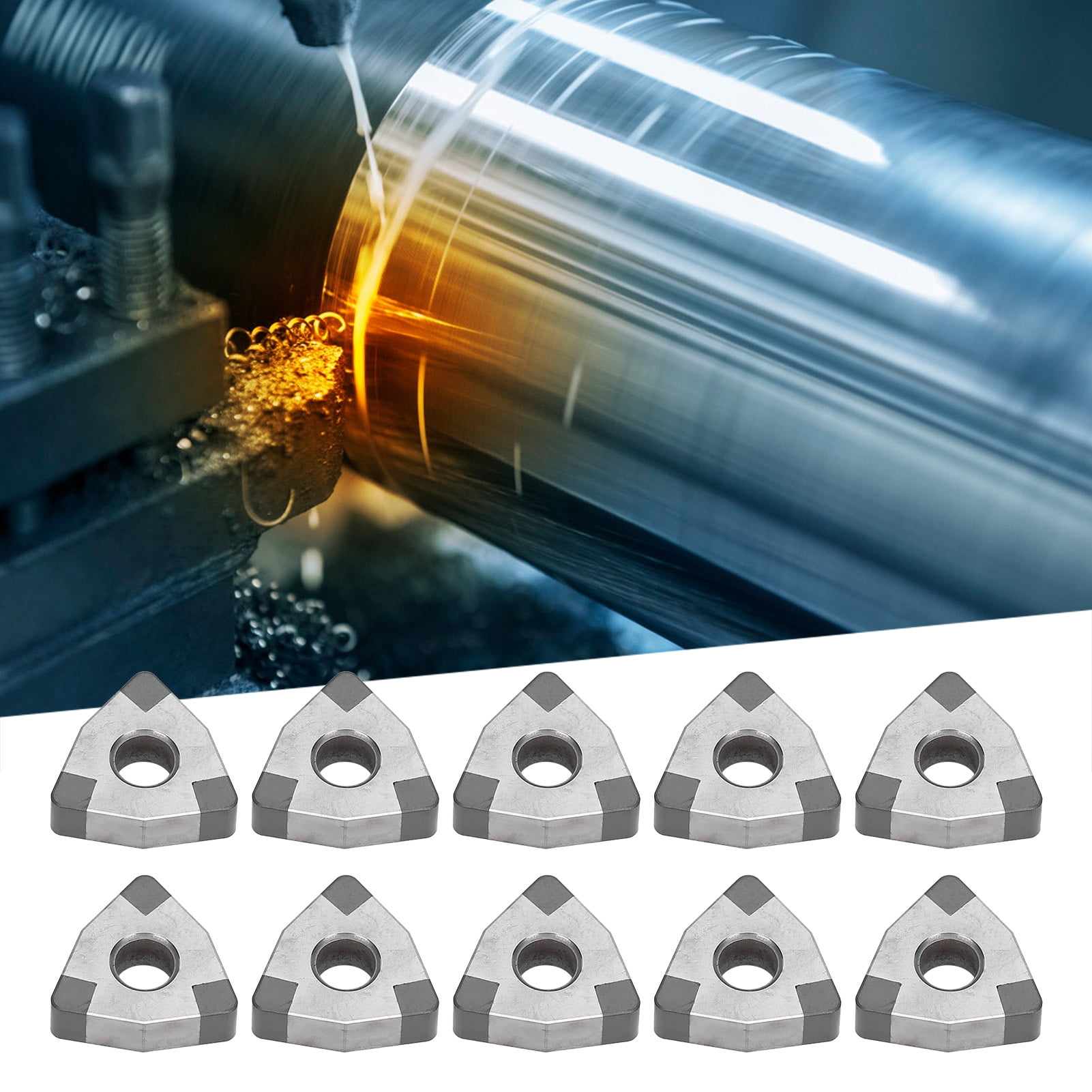 Rhombus Turning Tool, 500800MPa CBN Turning Tool Doublesided For Gray