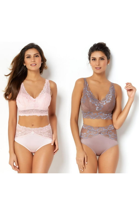 2-pack Lace Bra with Removable Pads-5396063CR483