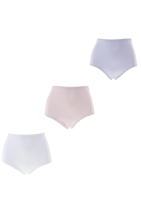 Rhonda Shear 3-pack Pin Up Brief with Lace Trim_650181XY4483