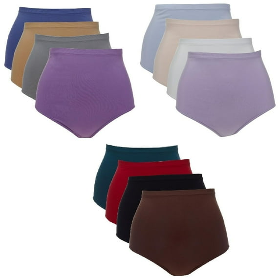Rhonda Shear 4-pack Seamless High-Waist Panty