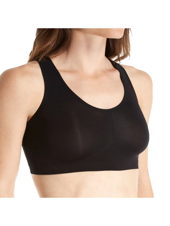 Women’s Plus Ahh Seamless Wire-Free Full Coverage Bra, White, 3X