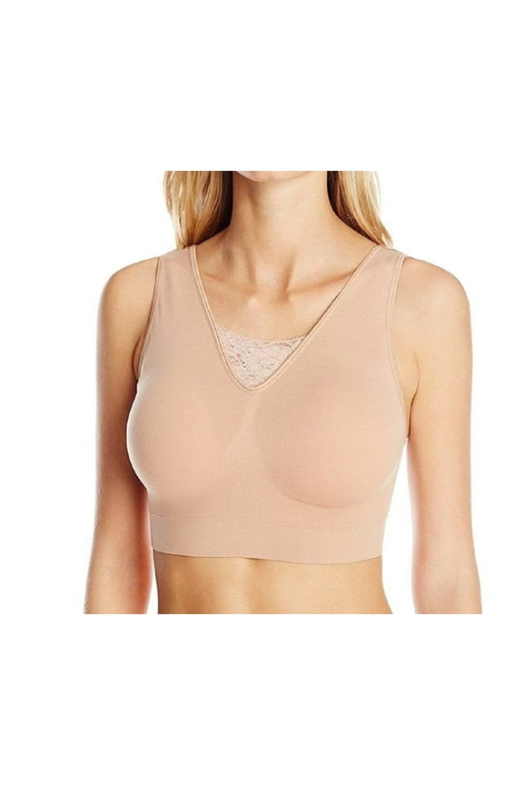 Ahh Dainty Lacey Seamless Removable Padded Bra - 9345