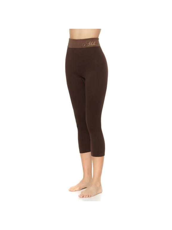 Rhonda Shear Ahh Seamless Foldover Capri Leggings