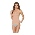 thumbnail image 1 of Rhonda Shear Cotton Camisole Molded Cup ~ Nude (Large), 1 of 2