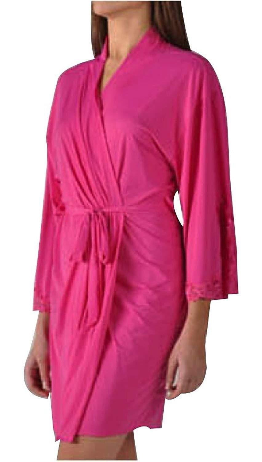 Kihara Robe Rhonda Shear Short Kimono Robe R47283B - Walmart.com