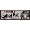 thumbnail image 1 of Rhonda's Coffee Bar Sign Kitchen Decor 6x18 206180007138, 1 of 1